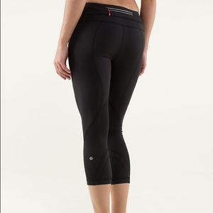 Lululemon Cropped Black Leggings